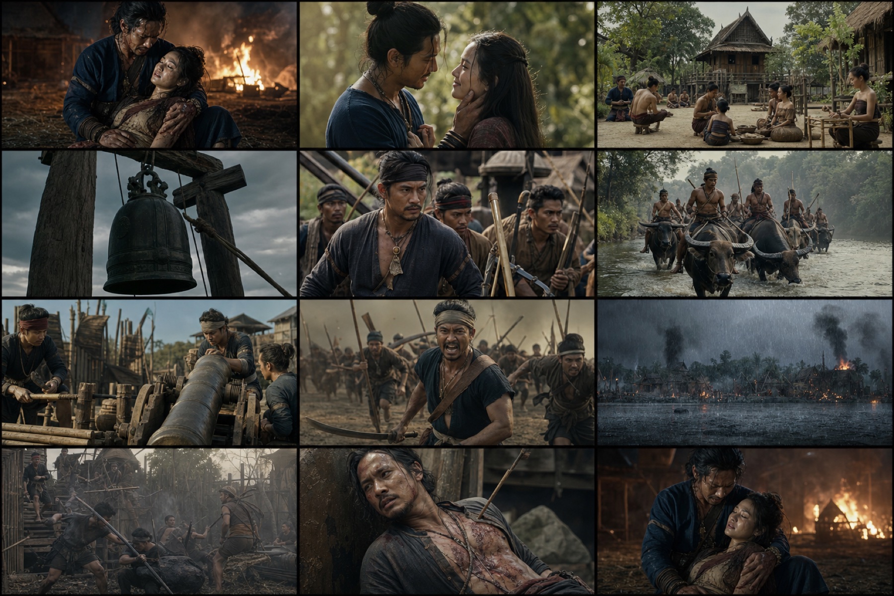 Storyboard ชุดหมู่บ้าน