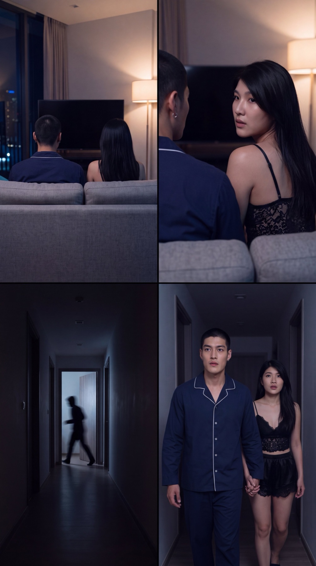 Storyboard Lights Out Hallway